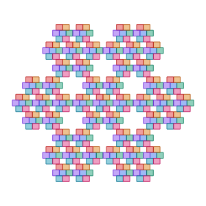 六角クリスタルの Step 3